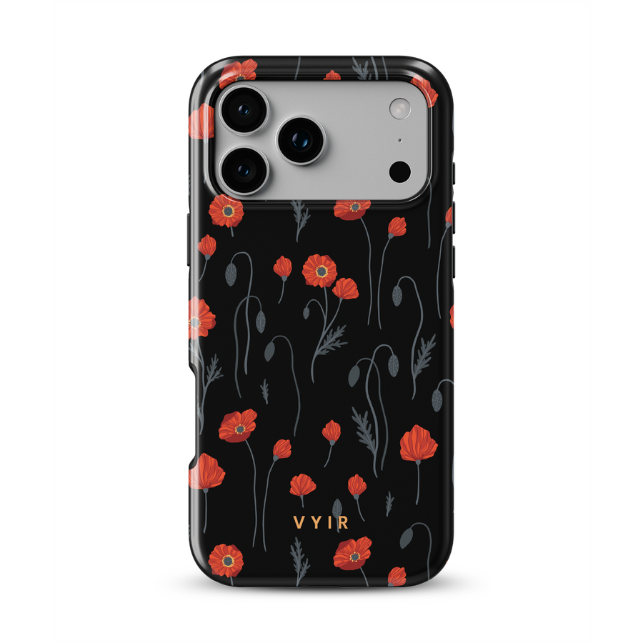 Red Poppies - Tough MagSafe Etui iPhone