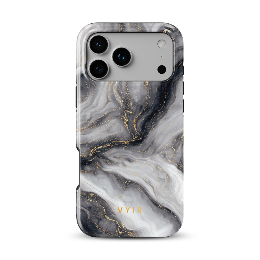 Golden Luxe Black - Tough MagSafe Etui na telefon iPhone
