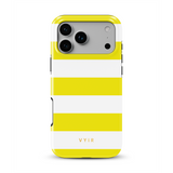 Horizontal Stripes, Citrus - Tough MagSafe iPhone Etui