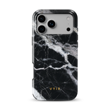 Italian Marble Black - Tough MagSafe Etui na telefon iPhone