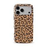 Leopard Elegance Peanut - Tough MagSafe Etui na iPhone