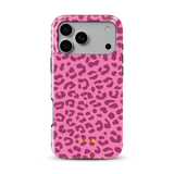 Leopard Elegance Pink - Tough MagSafe Etui na iPhone
