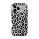 Luxe Leopard Silver - Tough MagSafe iPhone Etui