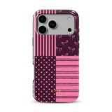VYIR Signature 4-Checker, Burgundowy - Tough Etui MagSafe na iPhone