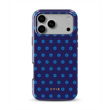 VYIR Signature Flowers, Niebieski - Tough Etui na telefon