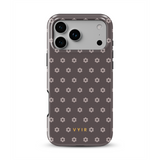 VYIR Signature Flowers, Taupe - Tough Etui na telefon