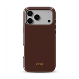 VYIR Signature Solid Colors, czekoladowobrązowy - Tough Etui MagSafe na iPhone