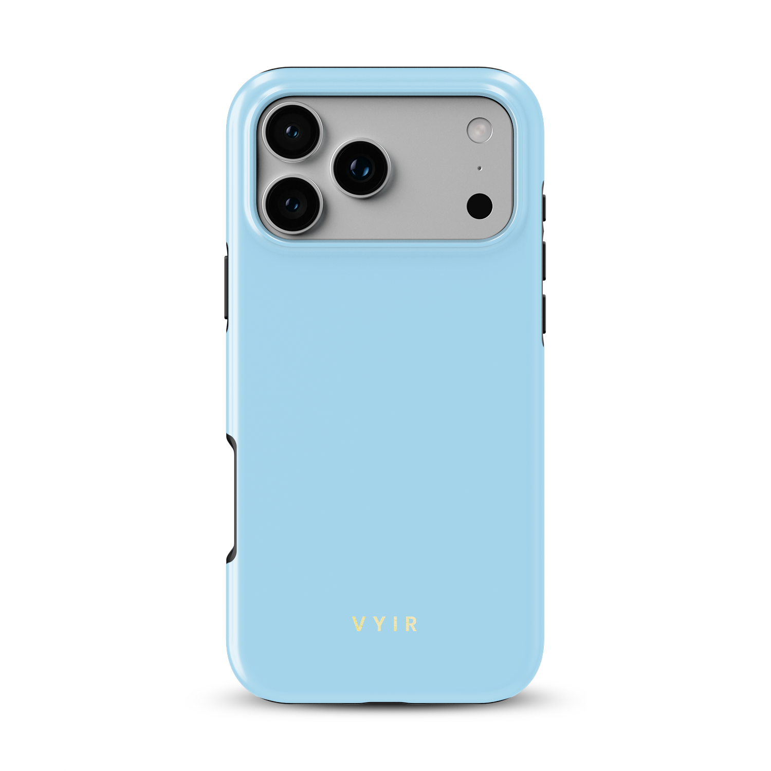 VYIR Signature Solid Colors, Light Blue - Shockproof MagSafe iPhone Case - VYIR