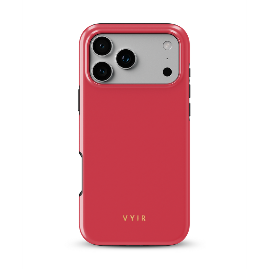VYIR Signature Solid Colors, Czerwony - Tough Etui na telefon
