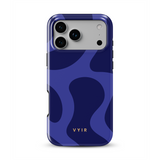 Swirl Lines, granatowy - Tough etui MagSafe na iPhone