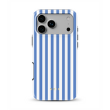 Vertical Stripes, Paryski błękit - Tough Etui MagSafe na iPhone'a