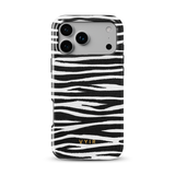 Zebra Gleam White - Tough Etui MagSafe na iPhone