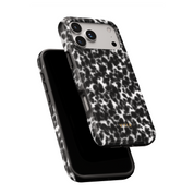 Tortoiseshell, Black and White - Shockproof Phone Case - VYIR