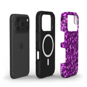 Tortoiseshell, Purple - Shockproof MagSafe iPhone Case - VYIR