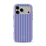Vertical Stripes, marzenie w barwie barwinka - Tough Etui na telefon