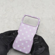 Classic Polka Dots, Pastel Pink - Tough Etui na telefon