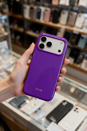 VYIR Signature Solid Colors, Fioletowy - Tough Etui MagSafe na iPhone